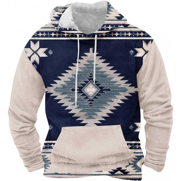  Mens Long Sleeve Fashion Hoodies Sweatshirts Lightweight Loose Fleece Lined Hooded Tops