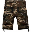  Shorts for Men Drawstring Classic Cargo Stretch Short with Pockets Mens Shorts Elastic Waist with Pockets