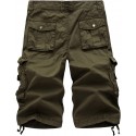  Multi Pocket Lightweight Shorts for Men Casual Cotton Hiking Cargo Shorts Relaxed Fit Outdoor Twill Summer Shorts